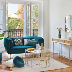 Tapis reflet "Joanne" - ivoire 120x170 cm