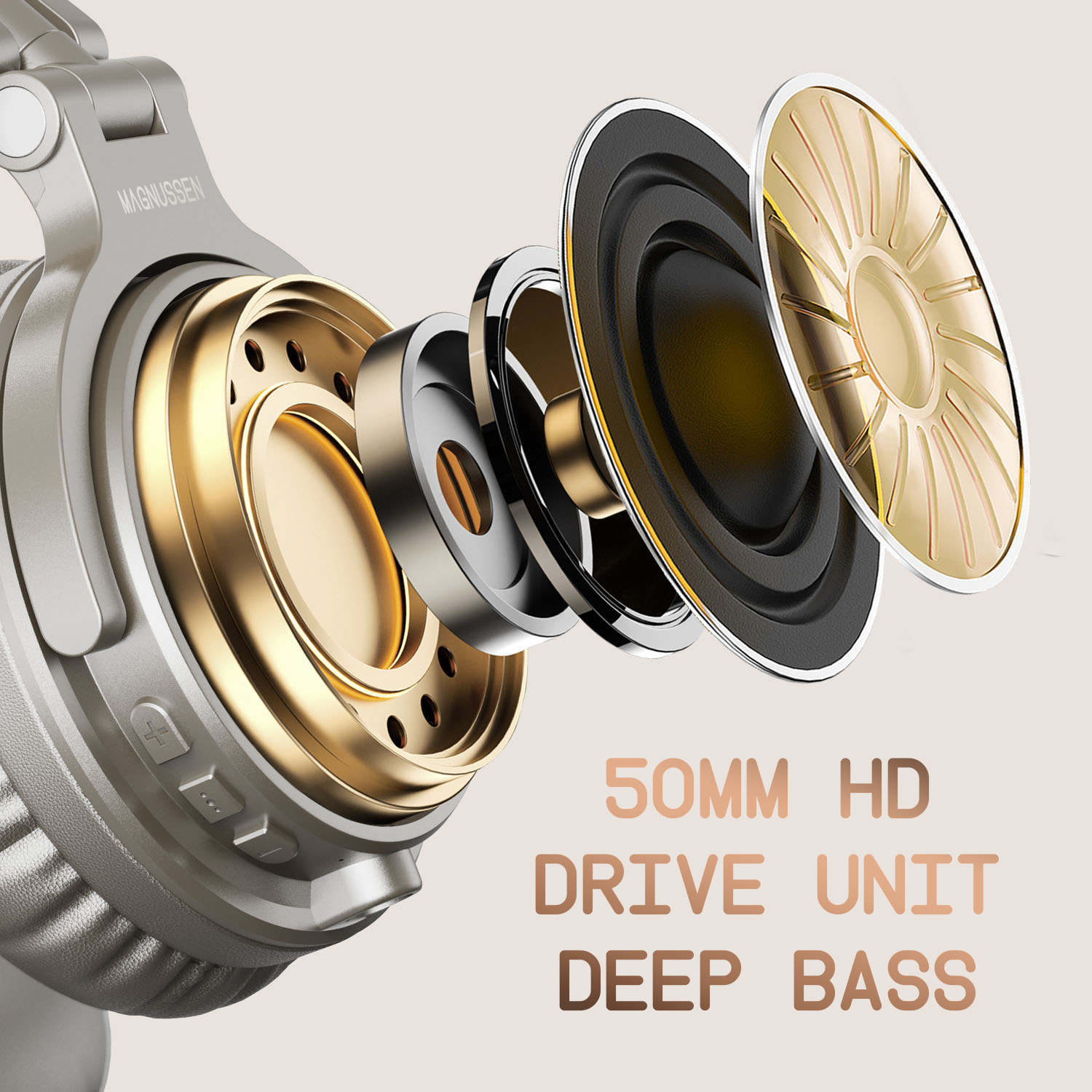 MAGNUSSEN H7 HEADPHONES en color Plateado