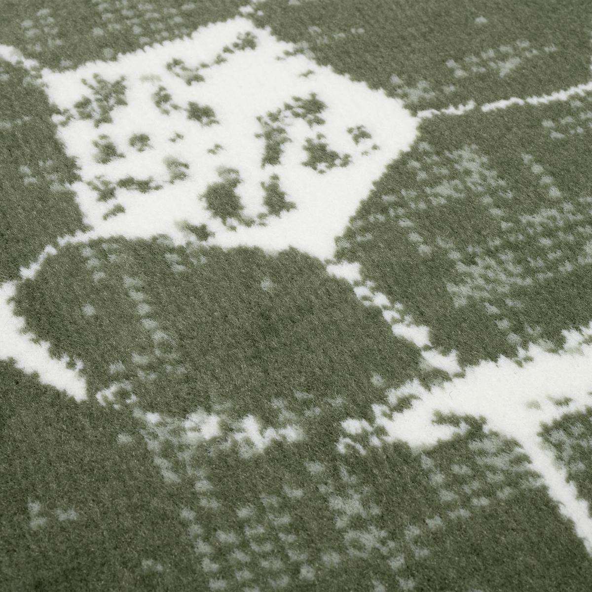 Tapis enfant motif terrain de football, ludique et sportif