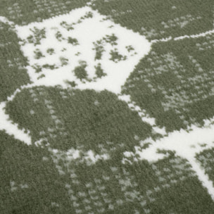 Tapis enfant motif terrain de football, ludique et sportif