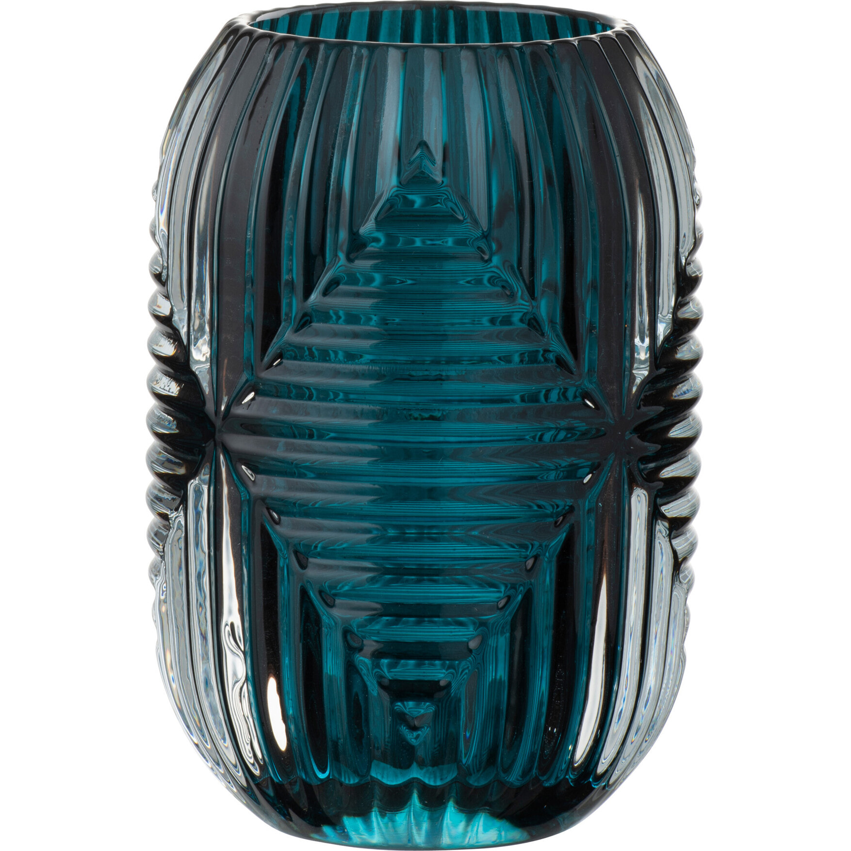 J-Line photophore Haut Lignes - verre - bleu