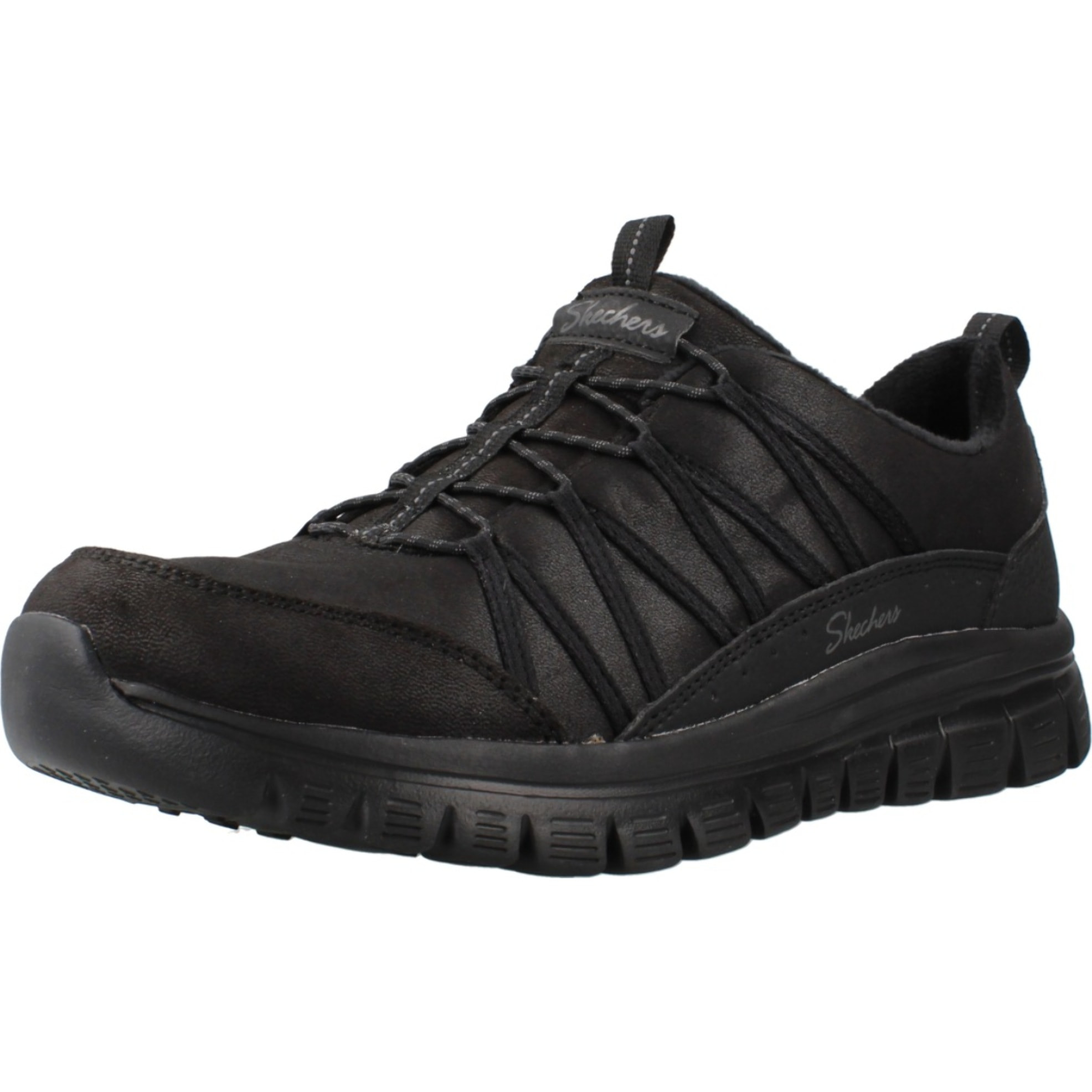 Sneakers De  Mujer 100889s Graceful Cozy Hug Negro