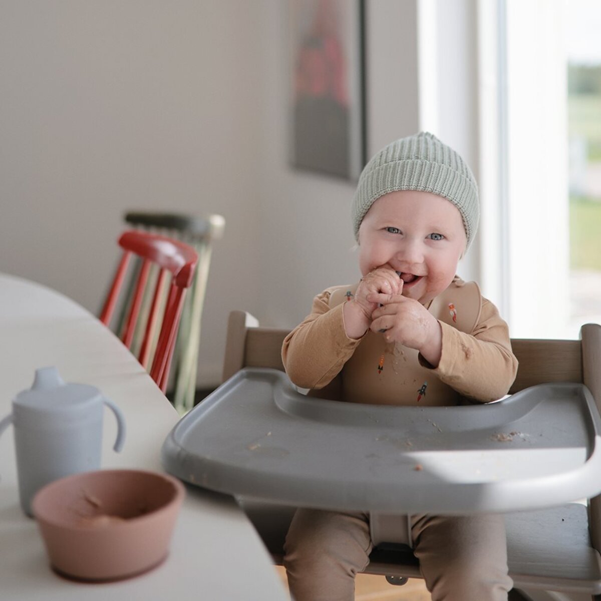 Mushie Pack Dos Cucharas Iniciación Solid