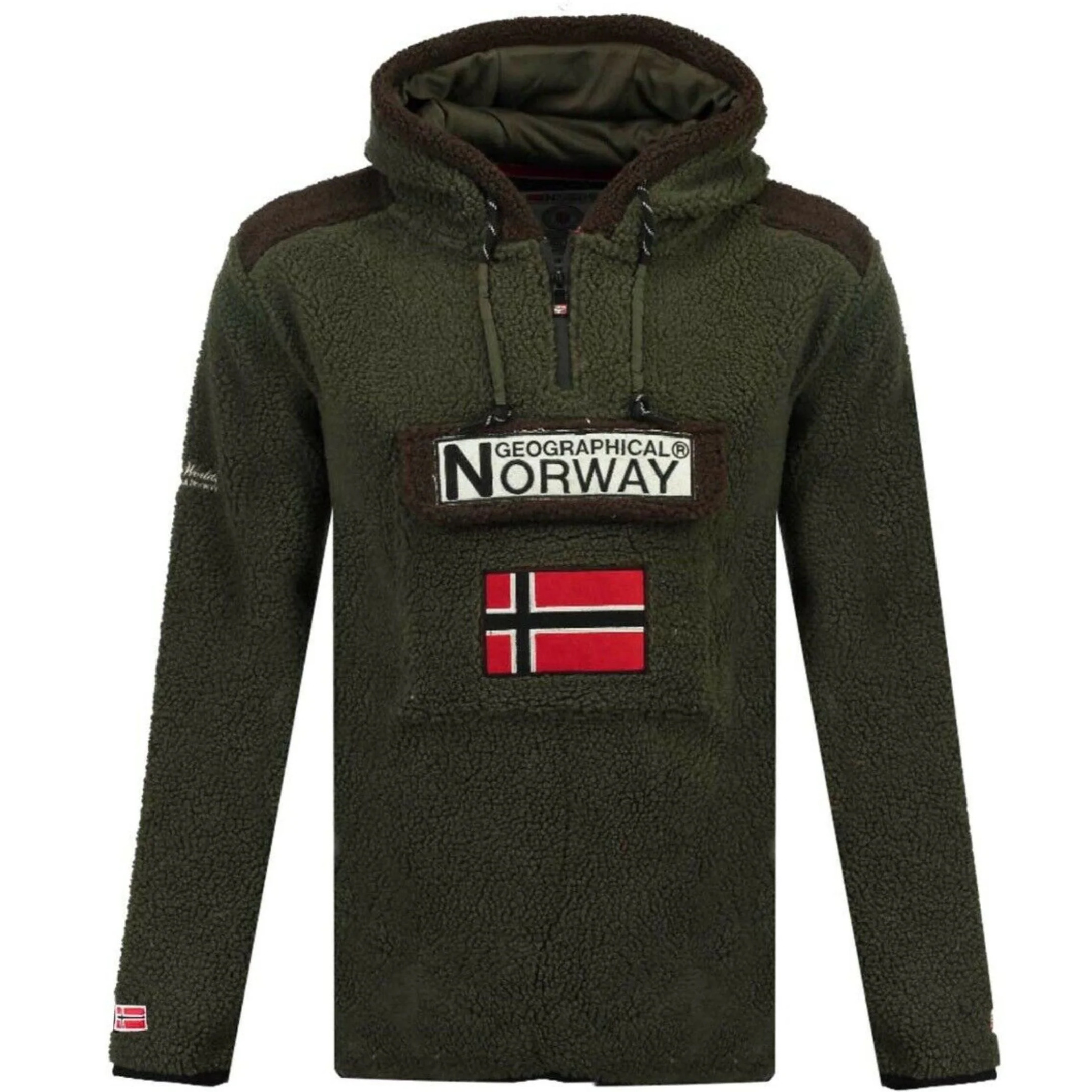 Felpa Geographical Norway Sherpa Uomo