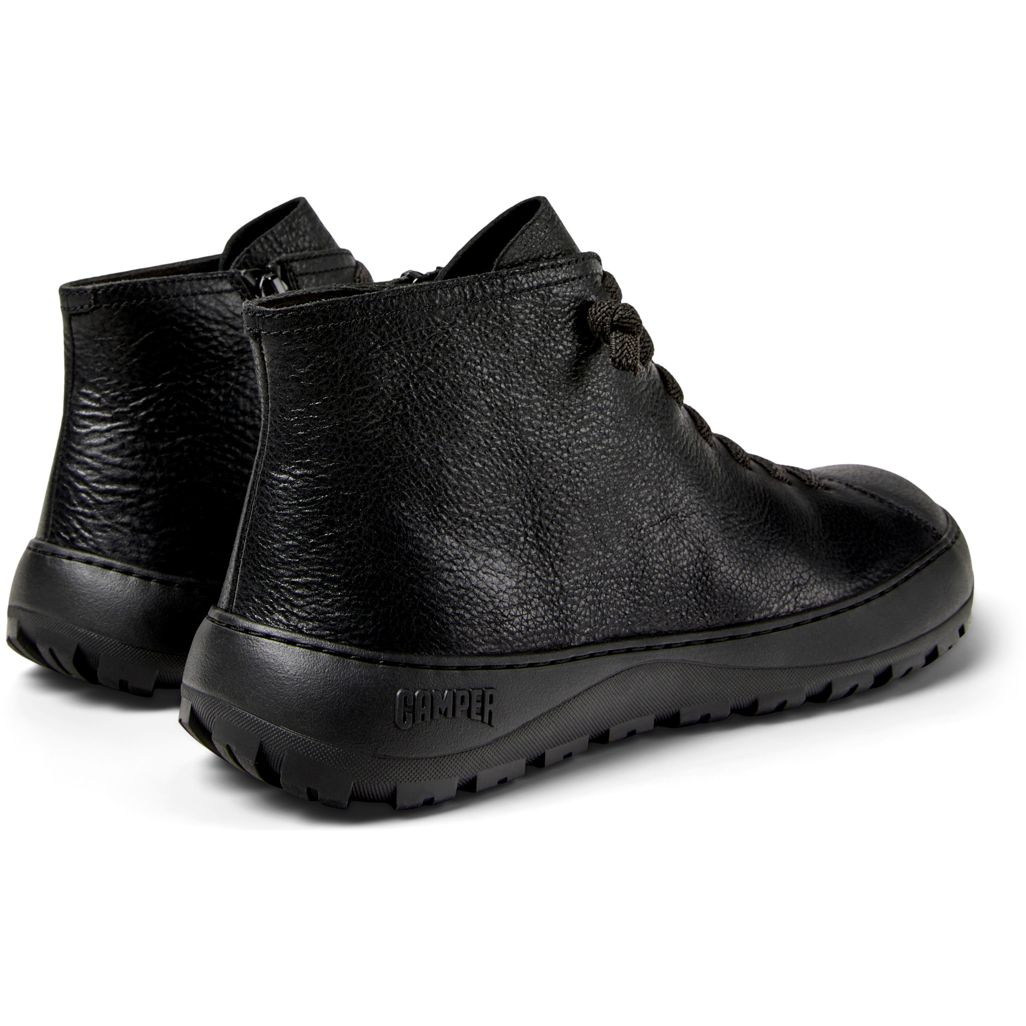 Botines - CAMPER Peu Serra - Negro - Piel de ante