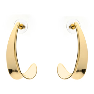 Pendientes Igroam acabado oro amarillo 18k