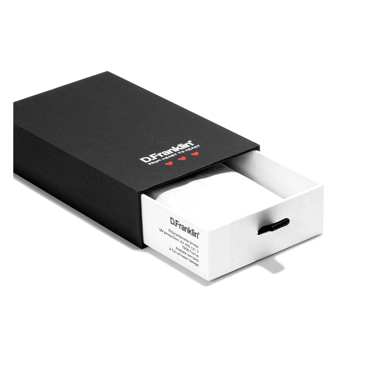 Gafas De Sol D. Franklin Love Heart Trans