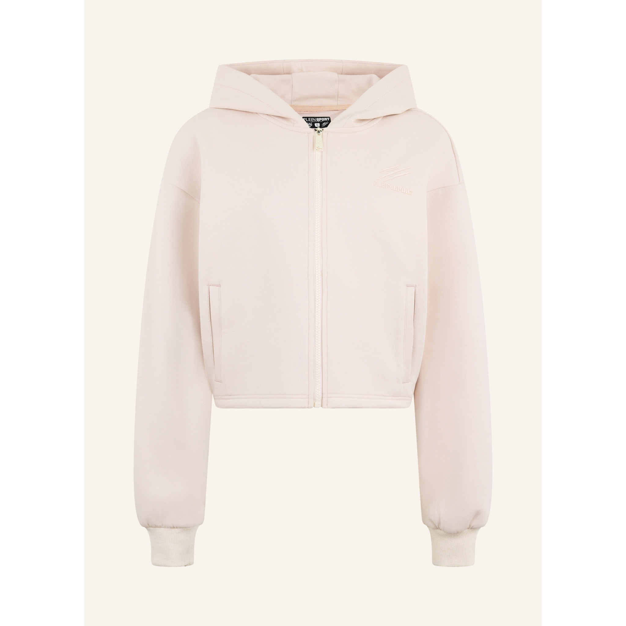 PLEIN SPORT Zip Hoodie Icon Scratch