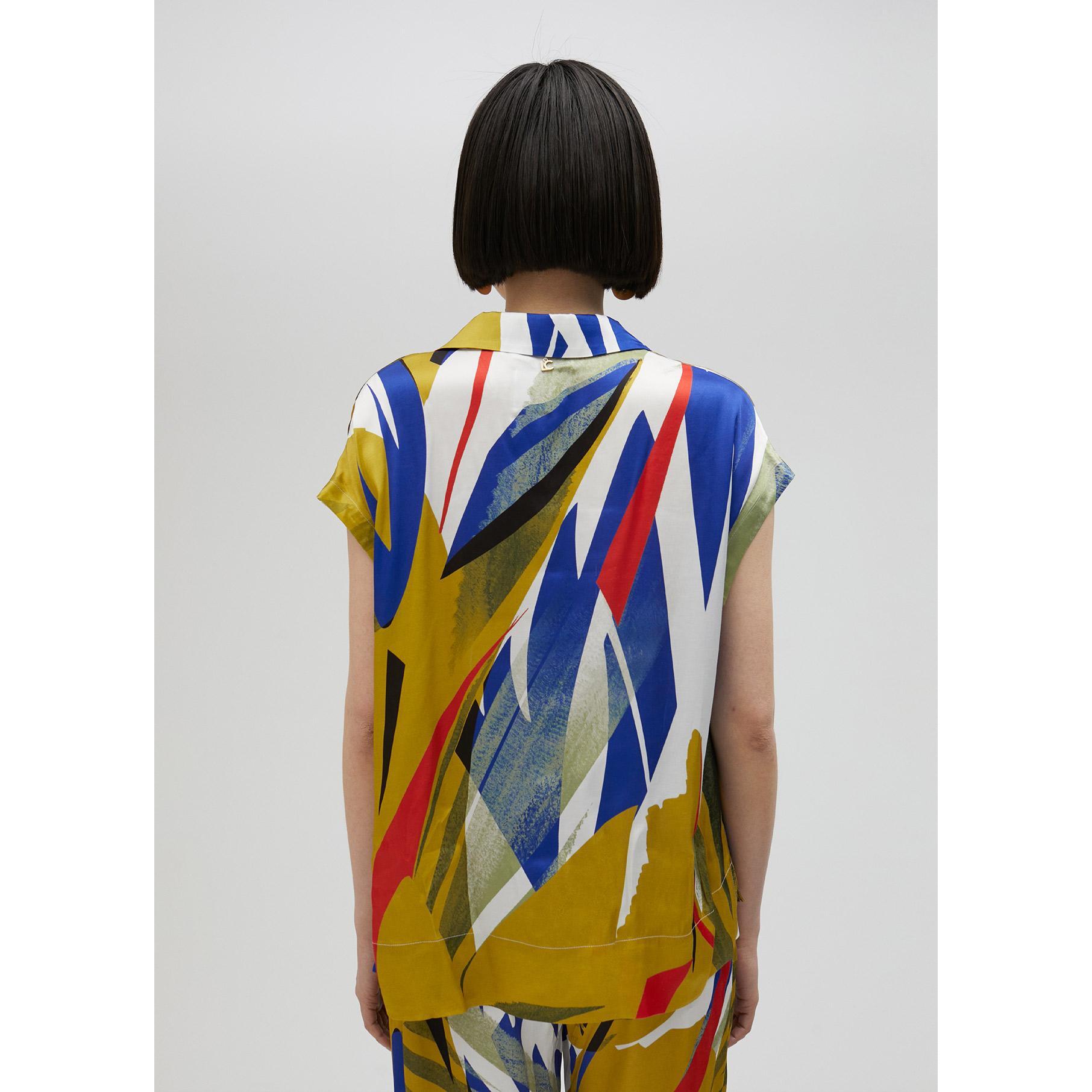 Camicia stampa tropicale