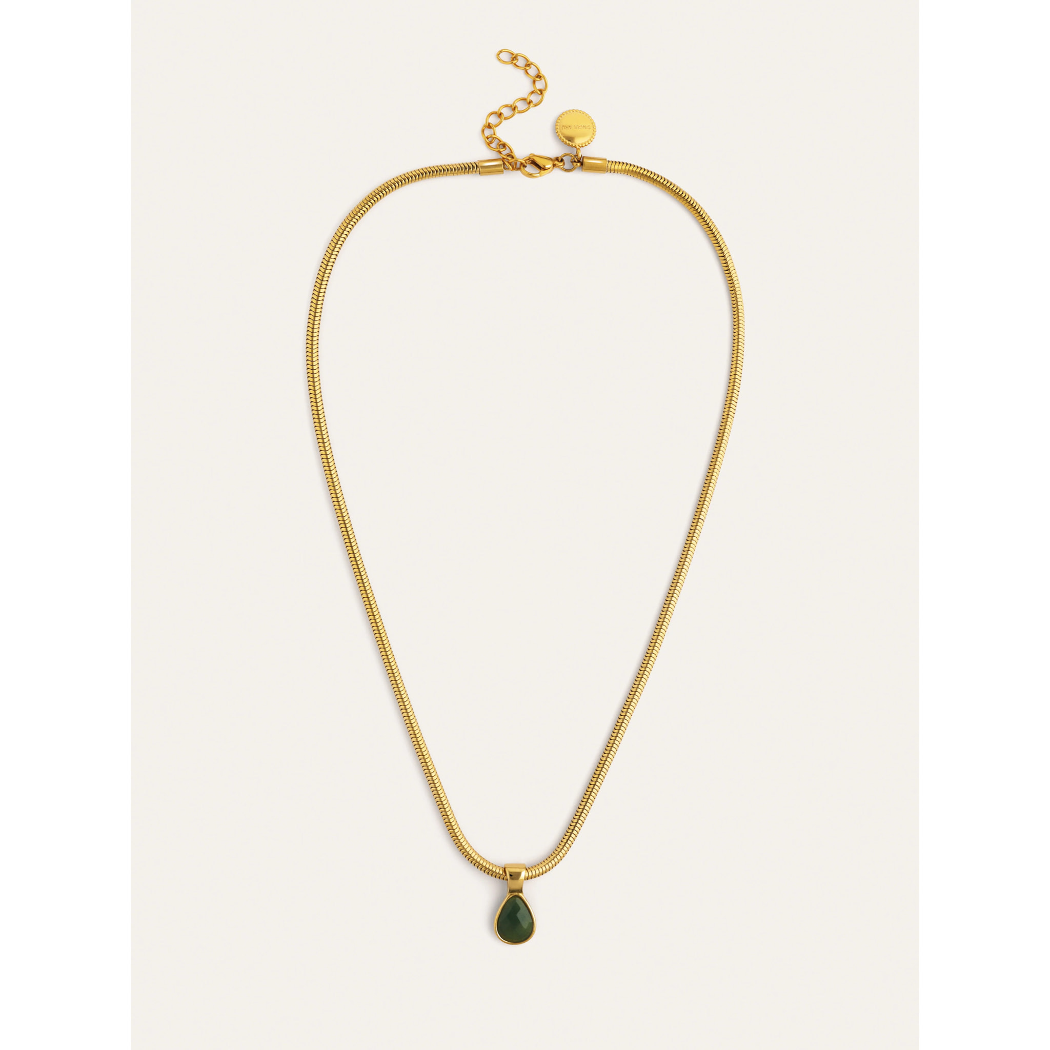 Collana Leti  Acciao Placcato Oro