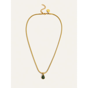 Collana Leti  Acciao Placcato Oro