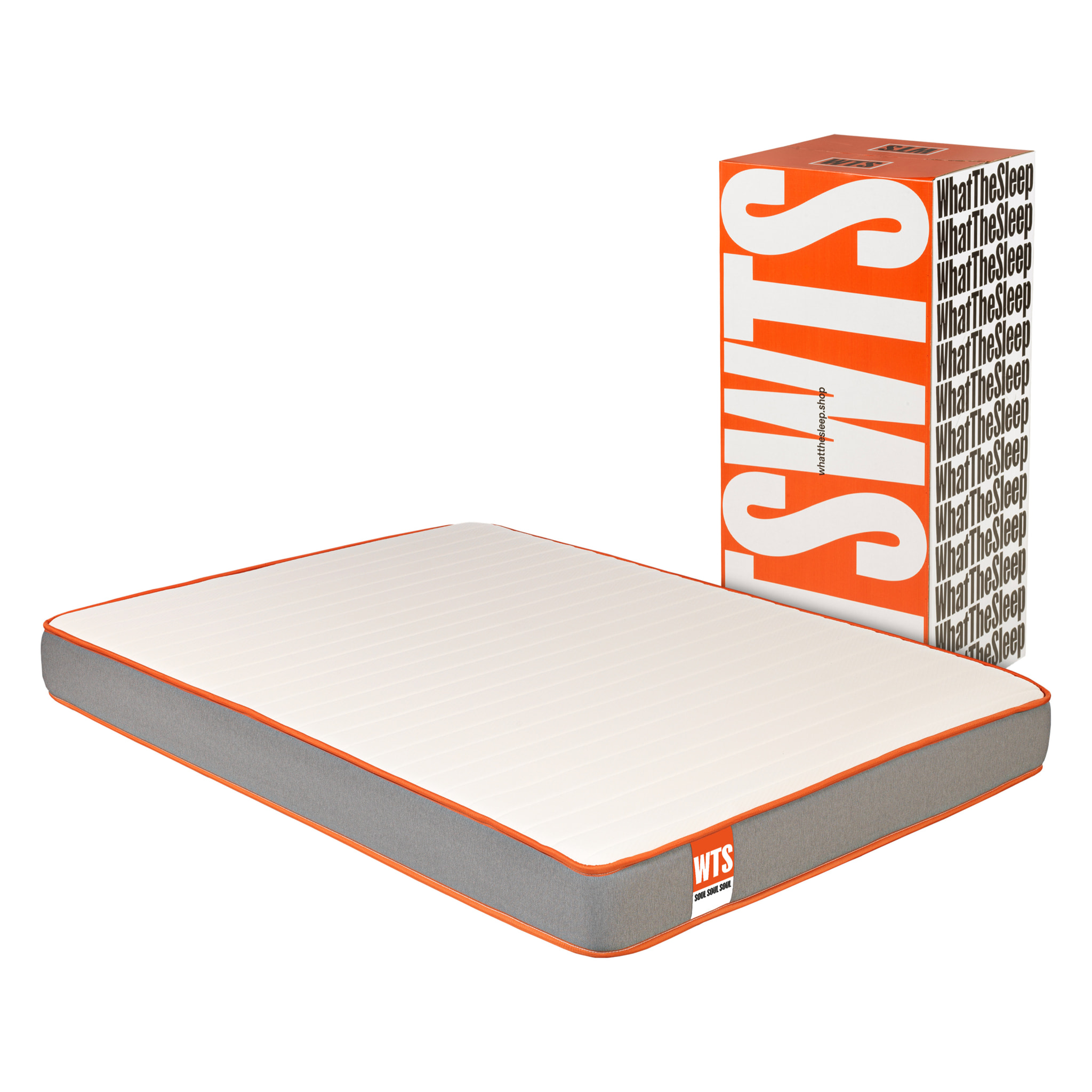 Colchón Viscoelástico 18cm Calidad premium Firmeza y confort alto SOUL · WHAT THE SLEEP