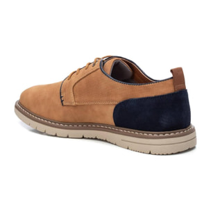 Zapato blucher/derby camel