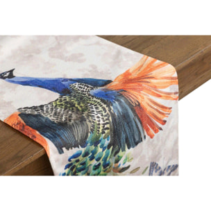 Camino Mesa Cameo Pavo Real 33x180 Cm