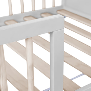 Lit pour enfant 190x90cm blanc ADAM
