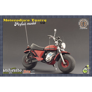 Tuareg Moto Zodiaco Perfect Model 1/12 Modelli In Scala Infinite Statue