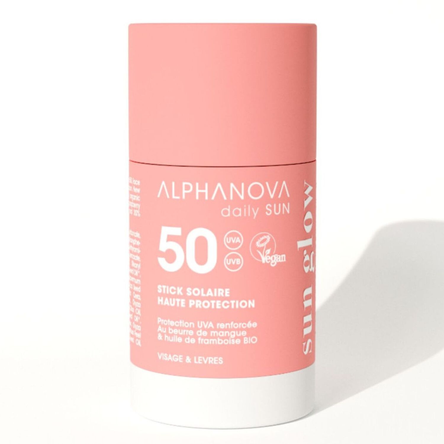 Sun Glow - Stick Solaire Visage et Levres SPF 50