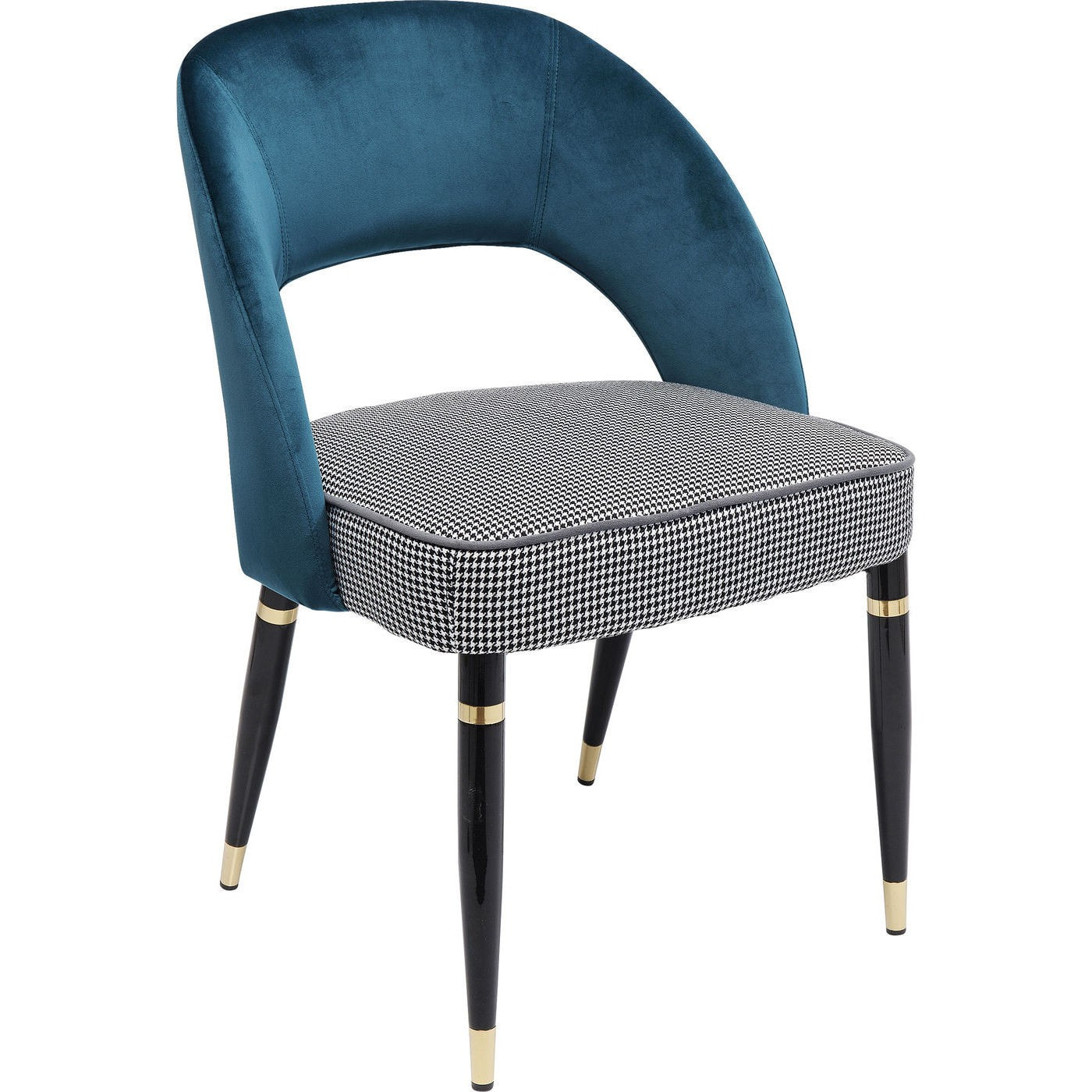 Chaise Samantha bleue Kare Design