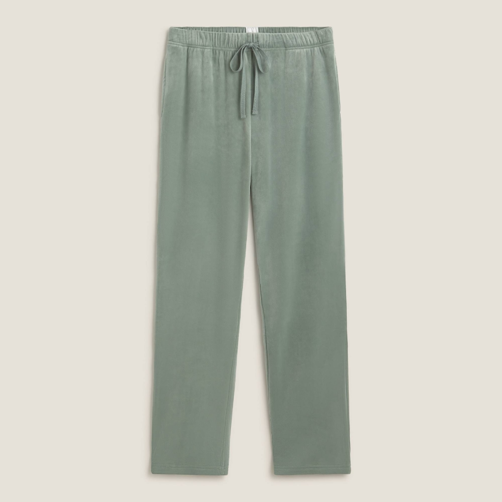 Pantalón terciopelo polar Esvelu color verde claro Poliéster