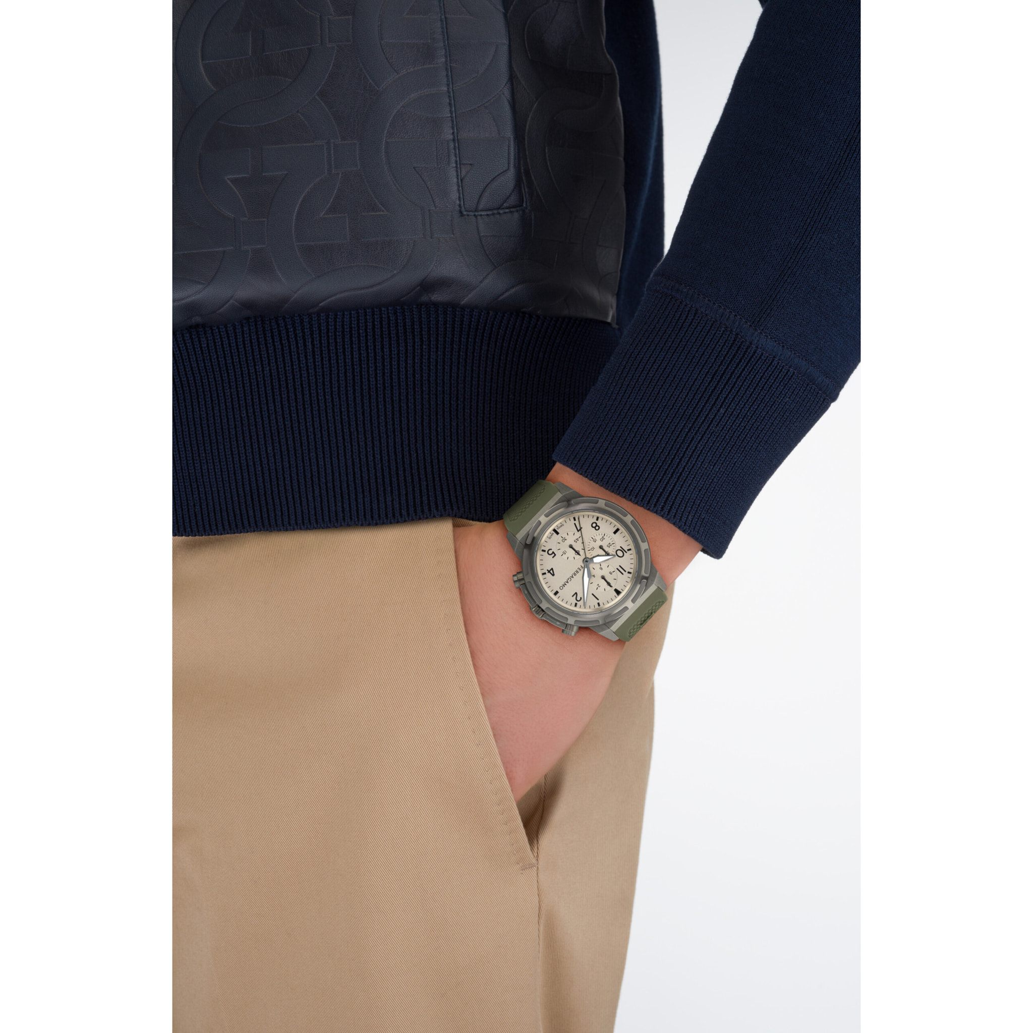 Ferragamo Orologio Cronografo Al Quarzo Rt-Ferragamo Nima Chrono