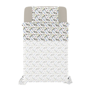 COMPLETO LETTO FANTASY PIAZZA E MEZZA - 100% MICROFIBRA