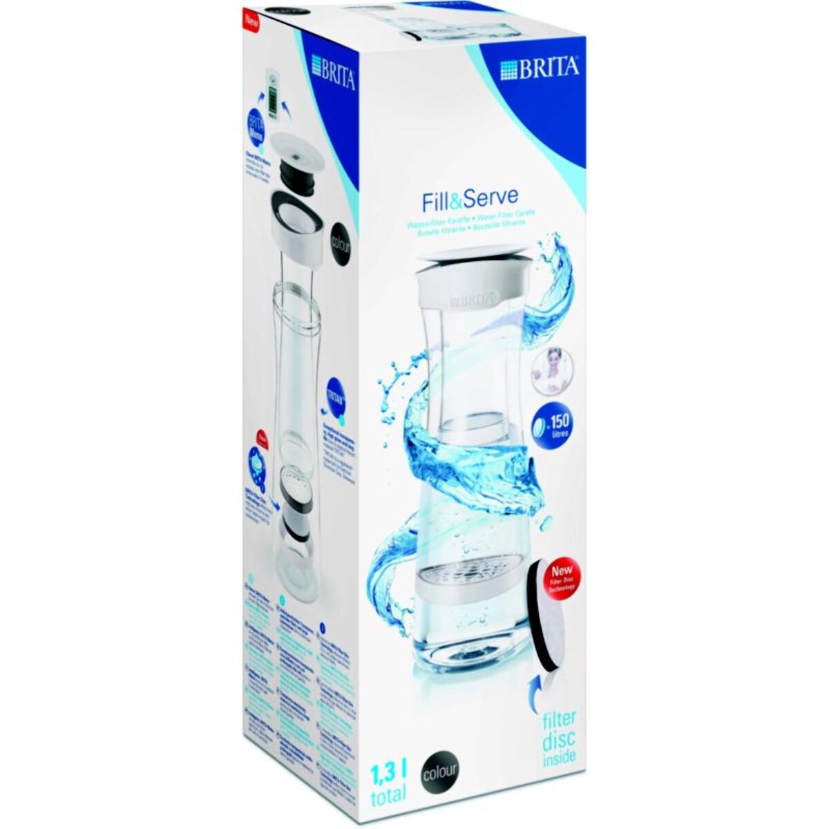 Bouteille BRITA Fill & Serve Graphite