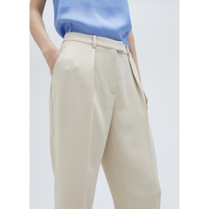 Pantaloni morbidi nude