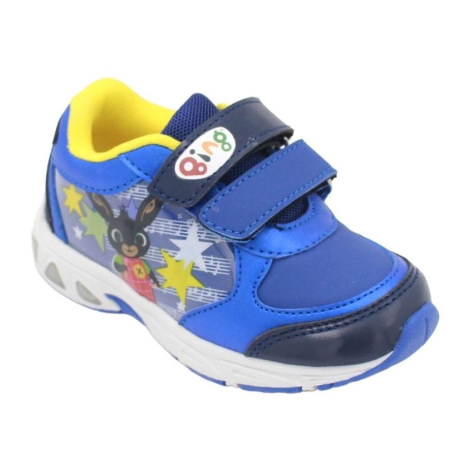 Sneakers Bing Scarpe con Luci Bambino Blu e Giallo Lui Bing Blu