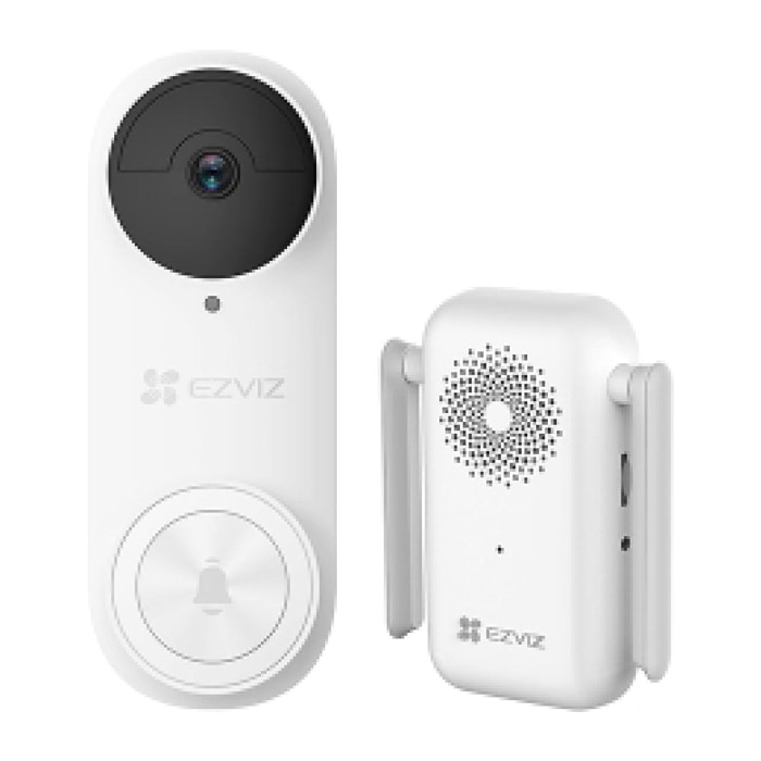 Videocampanello EZVIZ DB2 Pro Sferico Wireless con Suoneria Bianco