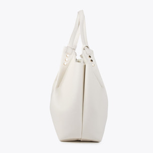Borsa shopper con borchie