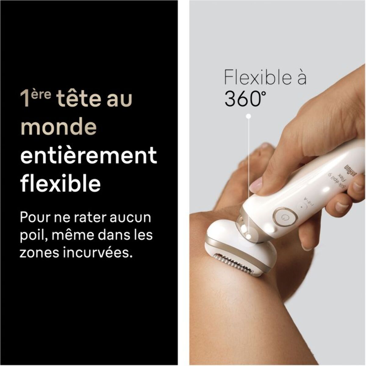 Epilateur électrique BRAUN Silk-épil SES 9-060 3D Flex