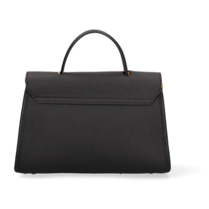 Borsa a mano da donna Made in Italy - Modello Embera Plus - 100% pelle - 28.0 x 17.0 x 9.0 cm