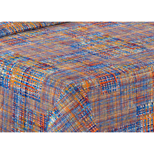 Trapunta Invernale 300gr Made in Italy Piumone Clado Linea Scaldanotti Disegno Lisbona Multicolore