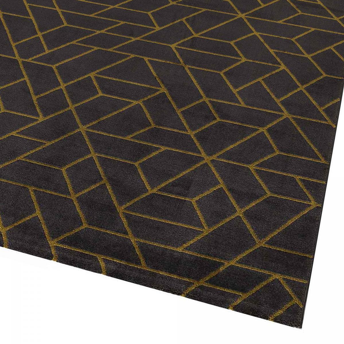 Tapis salon et chambre tissé motif scandinave GIJE