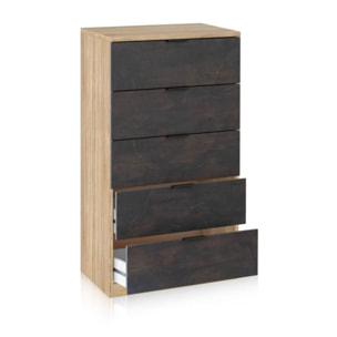 Cómoda Akari Roble Canadian - Óxido