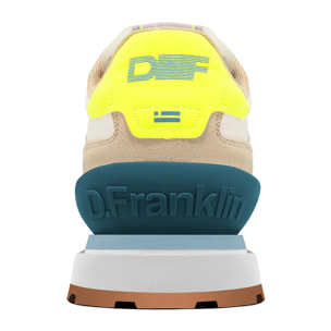 Zapatillas Deportivas Hombre Vibla Zig Patch Beige