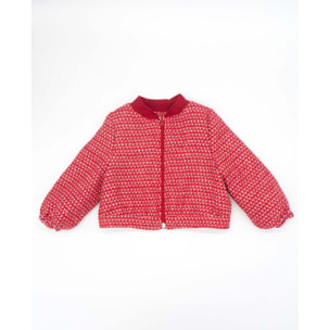 Chaqueta bomber chanel roja