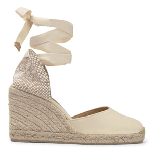 Alpargata Carina cuña de yute 9cm