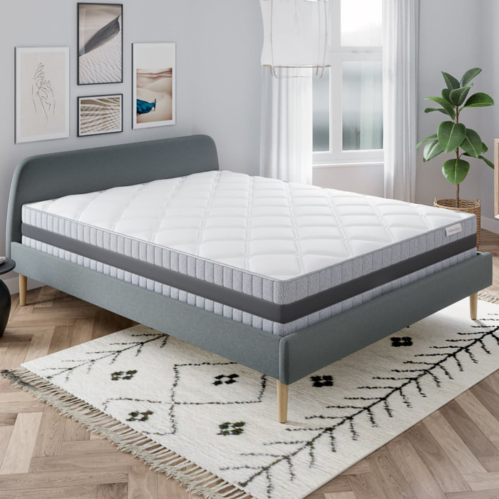Matelas mémoire De Forme - Mousse Ergo 25cm - MEMO LUXE