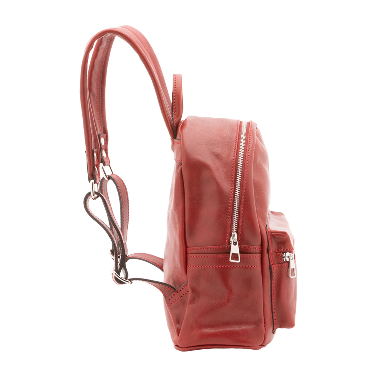 Zaino  unisex In Vera pelle Made in Italy 23x29x13 cm