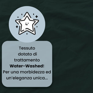 PARURE COPRIPIUMINO WATER WASHED, 100% Microfibra, No Stiro - OTTANIO