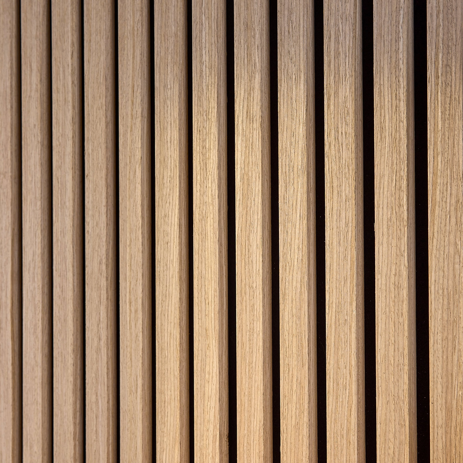 Panneaux muraux acoustiques, tasseaux décoratifs chêne  KYOTO