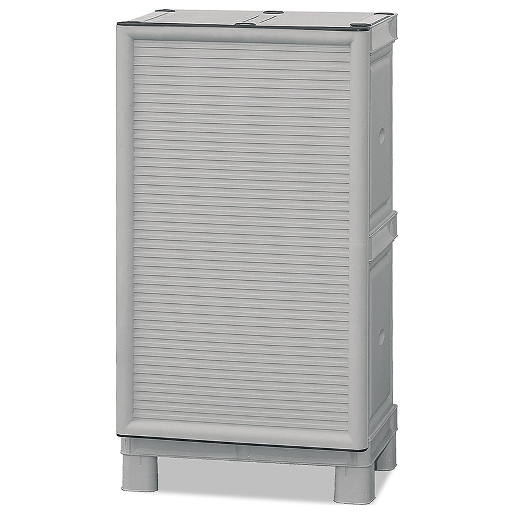 Armario de mediana altura en polipropileno, l 500 x p 390 x h 920 mm