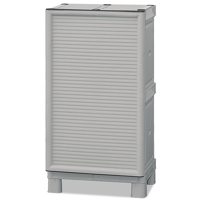 Armario de mediana altura en polipropileno, l 500 x p 390 x h 920 mm