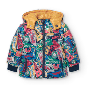 Parka reversible de bebé niño