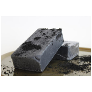 PLANETA HUERTO | Jabón Natural de Aceite de Oliva y Carbón Activado 100 g | Purificante y Detox | Limpieza Profunda