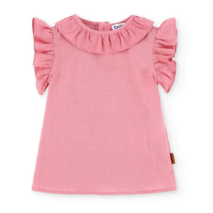 Blusa de niña rosa Cocote & Charanga