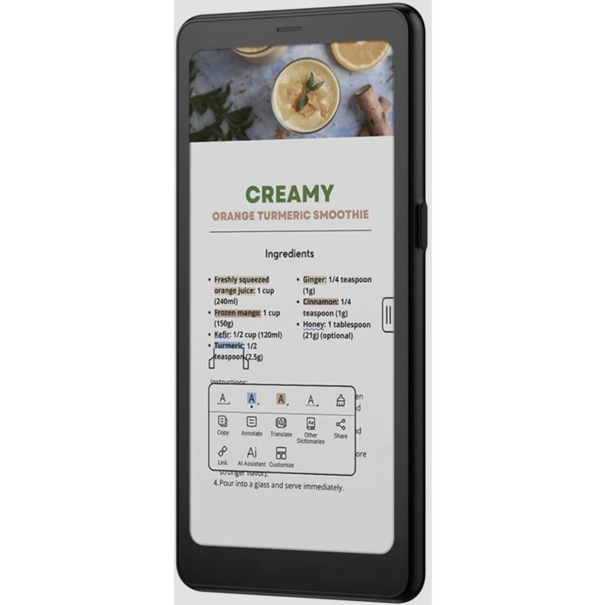 Liseuse eBook BOOX Palma 2 Pro Blanc