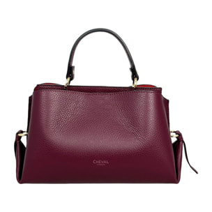 Bolso de Mano Cheval Firenze Bianca Mini Burdeos