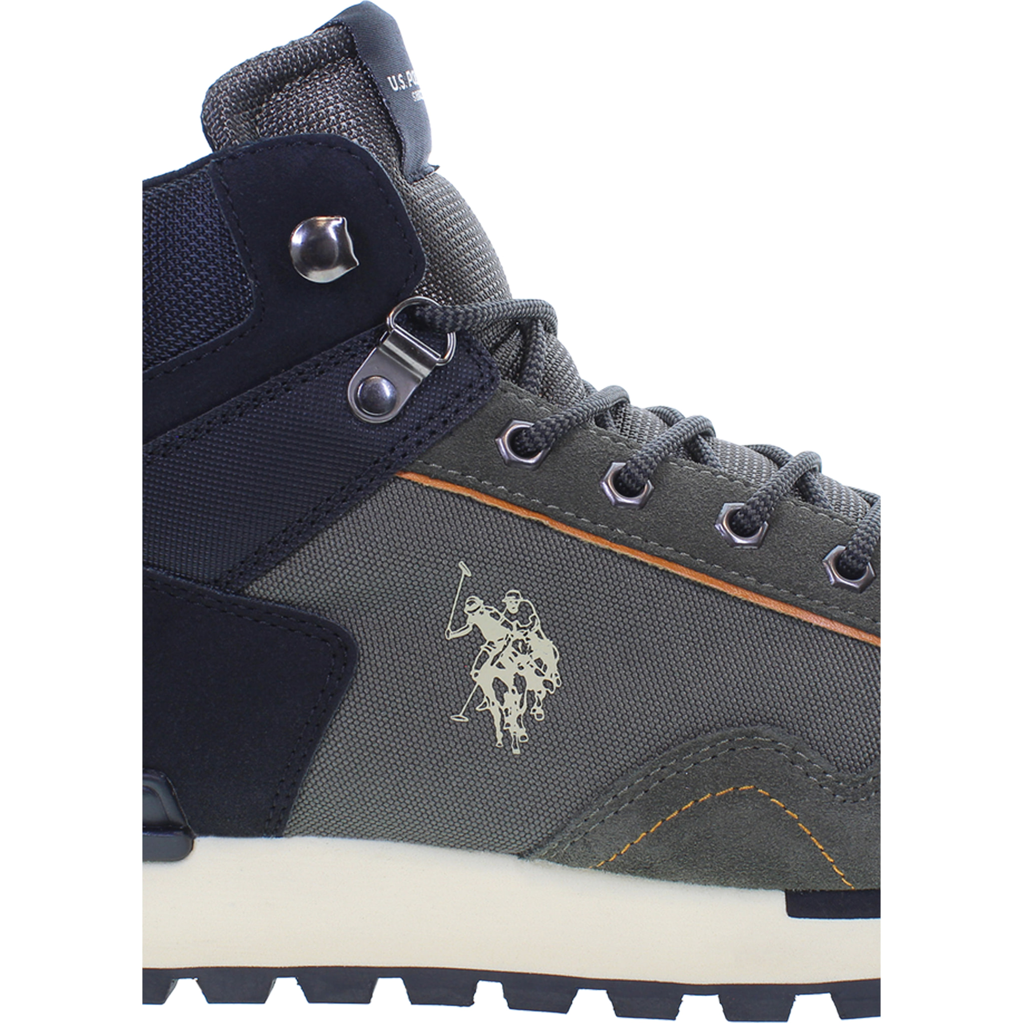 U.S. Polo Assn. - Stivaletti ARON005MDTY1 in camoscio per uomo